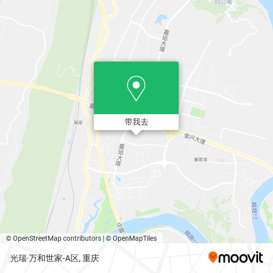 光瑞·万和世家-A区地图