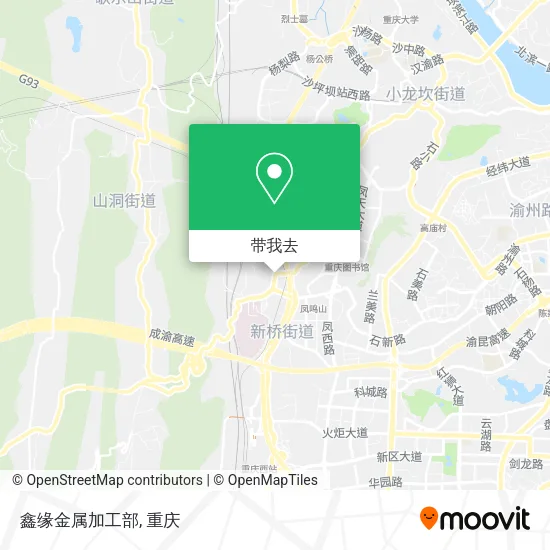 鑫缘金属加工部地图