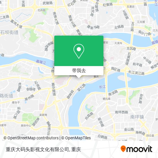 重庆大码头影视文化有限公司地图