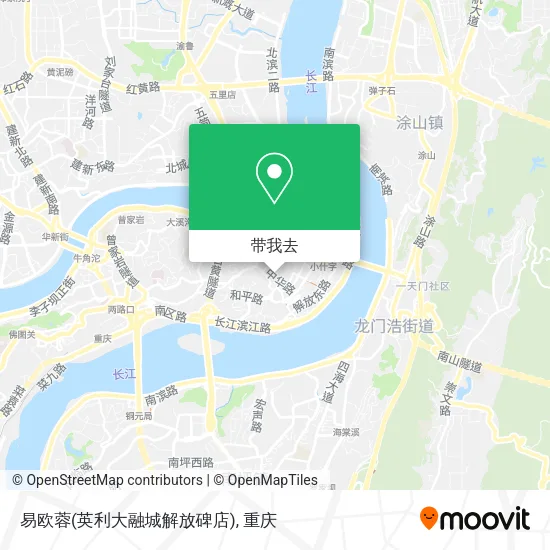 易欧蓉(英利大融城解放碑店)地图