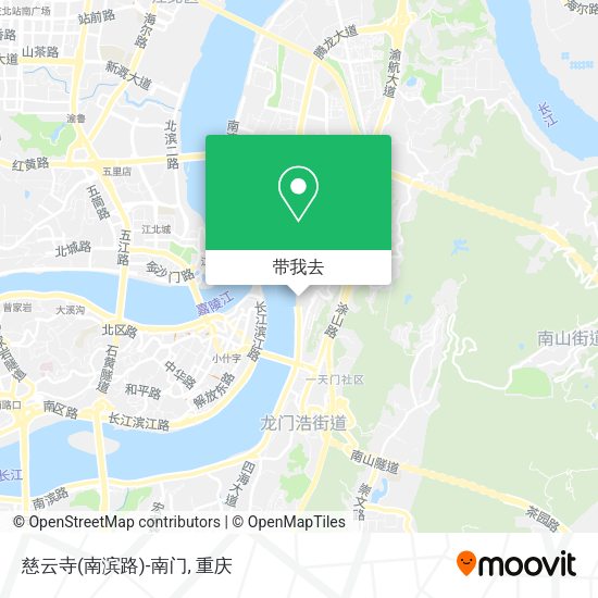 慈云寺(南滨路)-南门地图
