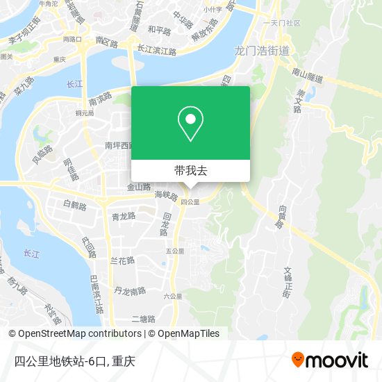 四公里地铁站-6口地图