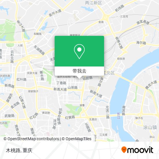 木桃路地图