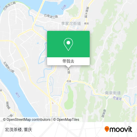 宏茂茶楼地图