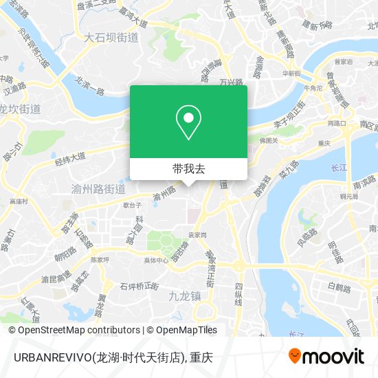 URBANREVIVO(龙湖·时代天街店)地图
