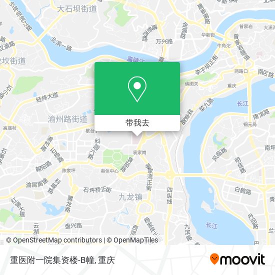 重医附一院集资楼-B幢地图