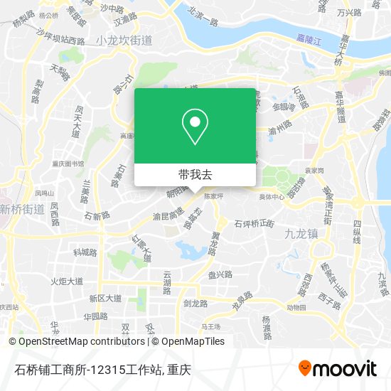 石桥铺工商所-12315工作站地图