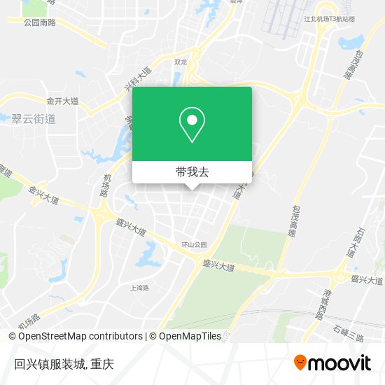 回兴镇服装城地图