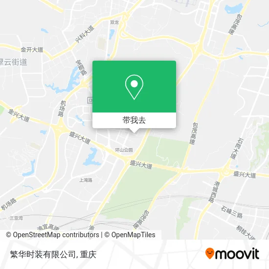 繁华时装有限公司地图