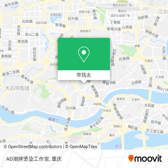 AD潮牌烫染工作室地图