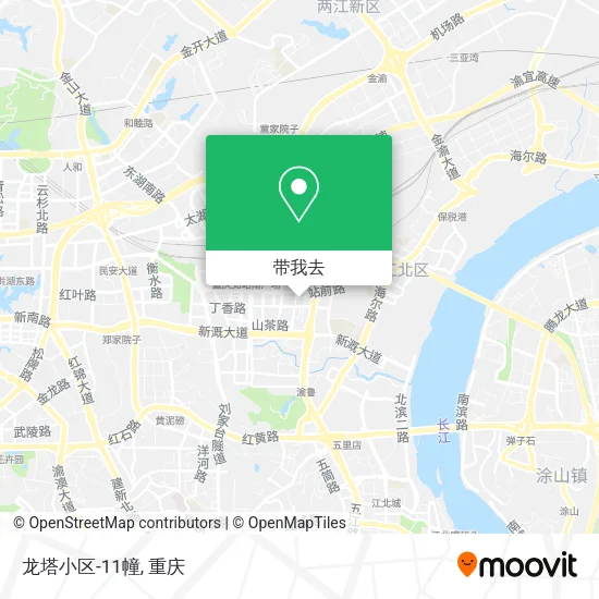 龙塔小区-11幢地图