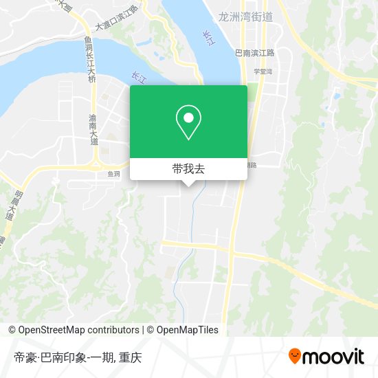 帝豪·巴南印象-一期地图