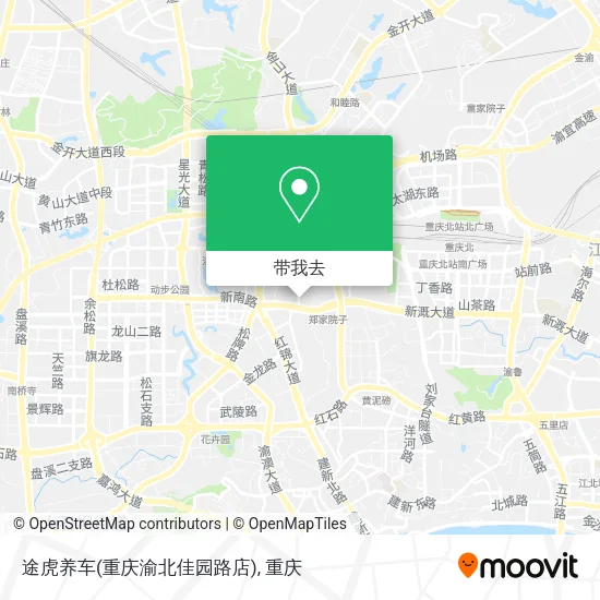 途虎养车(重庆渝北佳园路店)地图