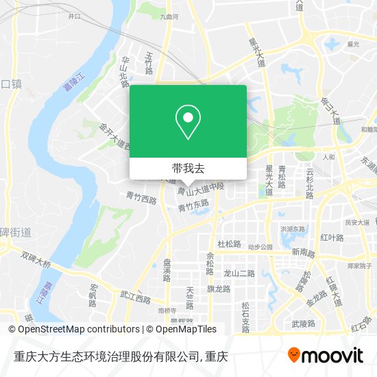 重庆大方生态环境治理股份有限公司地图