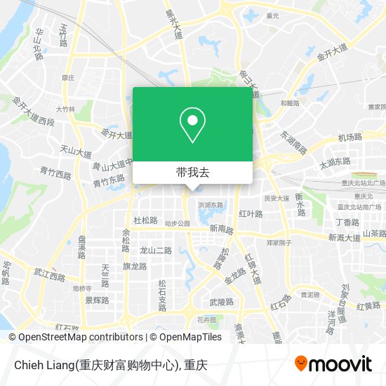 Chieh Liang(重庆财富购物中心)地图