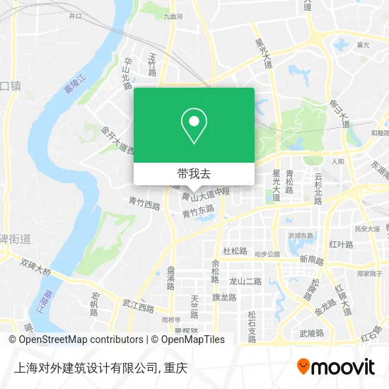 上海对外建筑设计有限公司地图