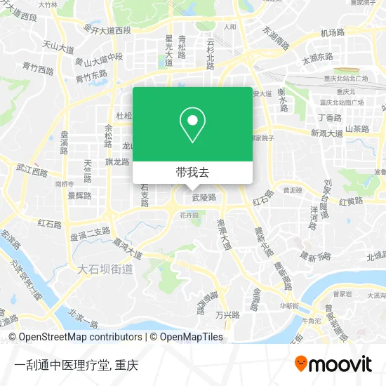 一刮通中医理疗堂地图