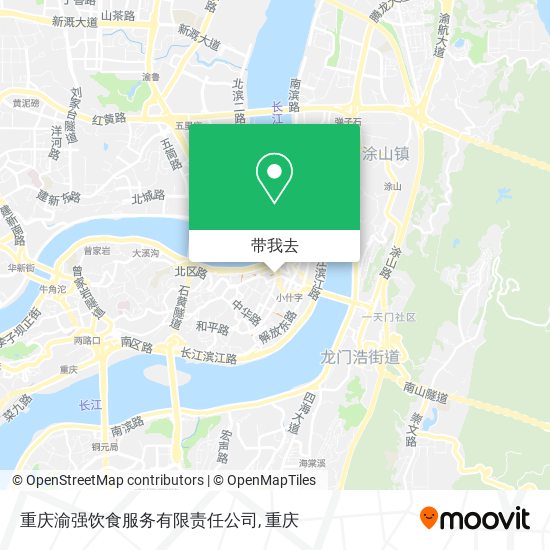 重庆渝强饮食服务有限责任公司地图