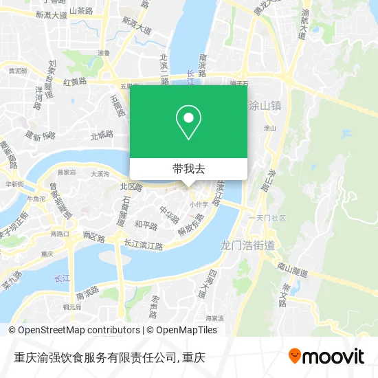 重庆渝强饮食服务有限责任公司地图