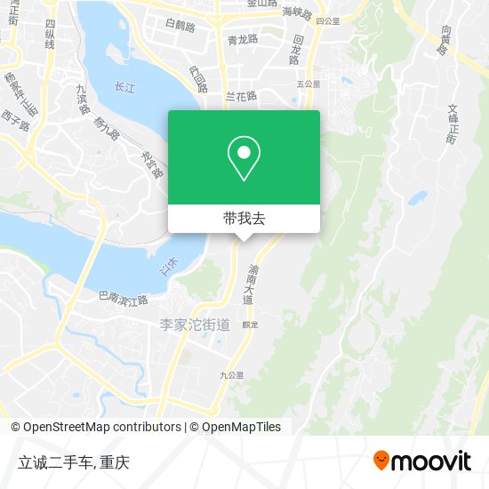 立诚二手车地图