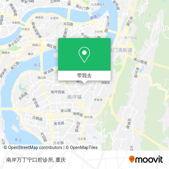 南岸万丁宁口腔诊所地图
