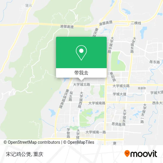 宋记鸡公煲地图