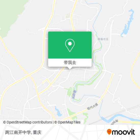两江南开中学地图