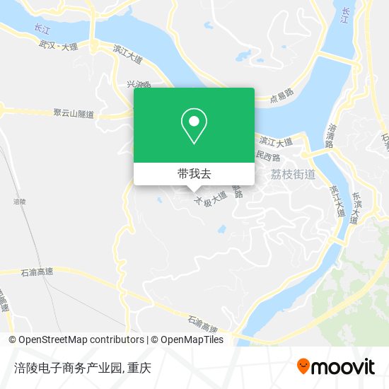 涪陵电子商务产业园地图