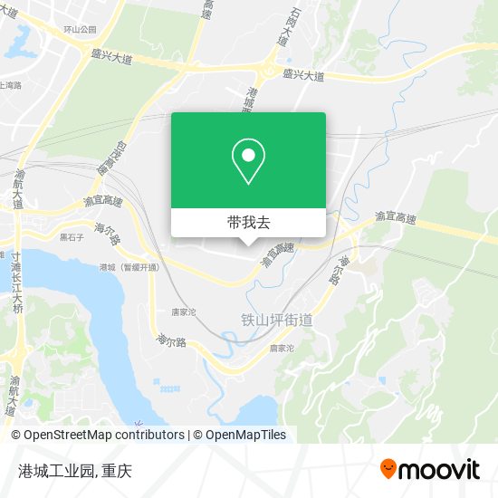 港城工业园地图