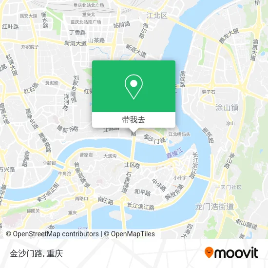 金沙门路地图