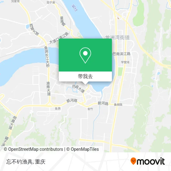 忘不钓渔具地图