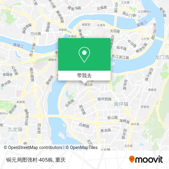 铜元局图强村-405栋地图