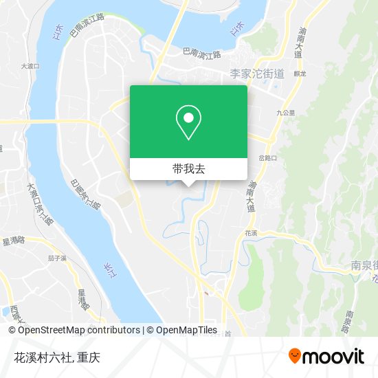 花溪村六社地图