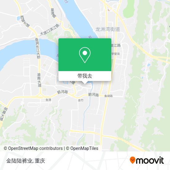 金陆陆裤业地图