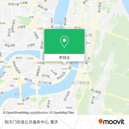 朝天门街道公共服务中心地图
