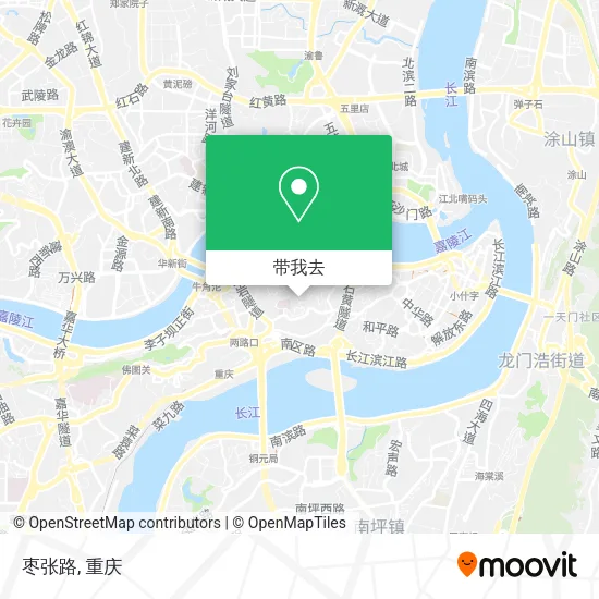 枣张路地图