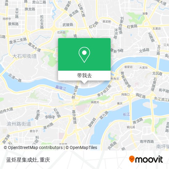蓝炬星集成灶地图