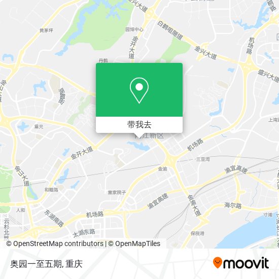 奥园一至五期地图
