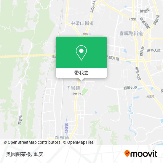 奥园阁茶楼地图