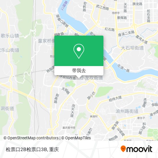 检票口2B检票口3B地图