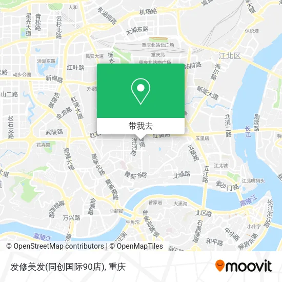 发修美发(同创国际90店)地图
