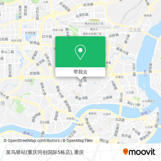 菜鸟驿站(重庆同创国际5栋店)地图