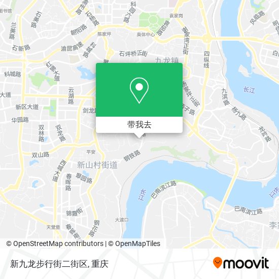 新九龙步行街二街区地图