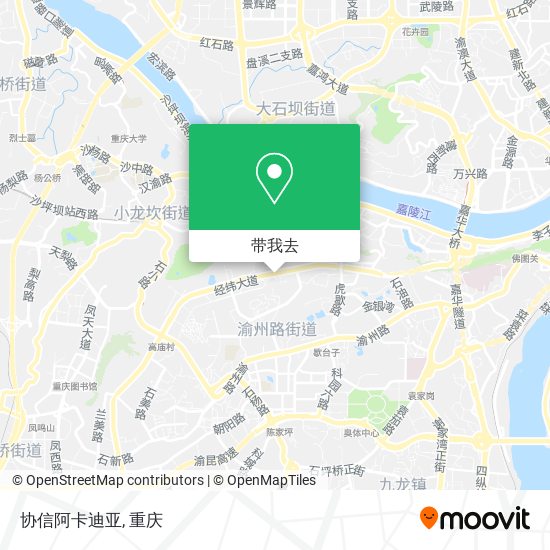 协信阿卡迪亚地图
