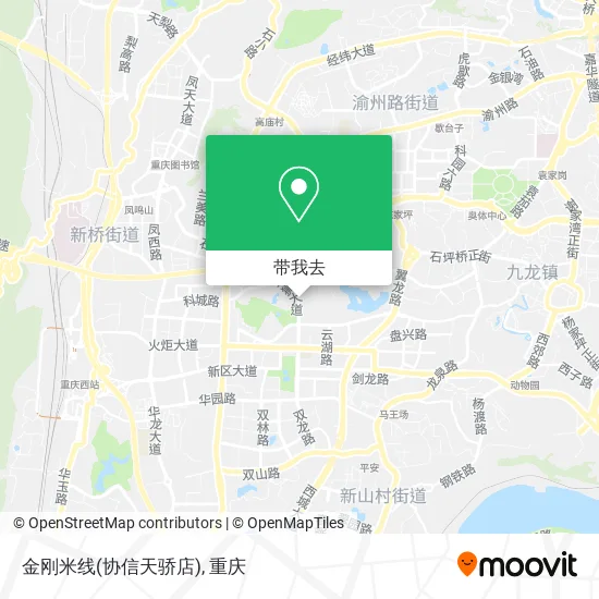 金刚米线(协信天骄店)地图