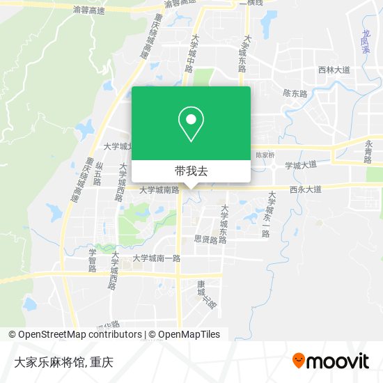 大家乐麻将馆地图