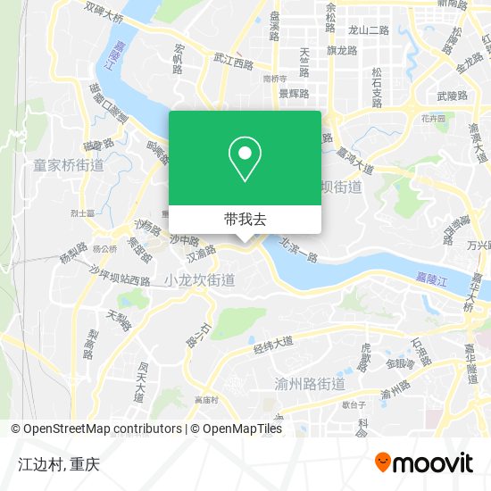 江边村地图