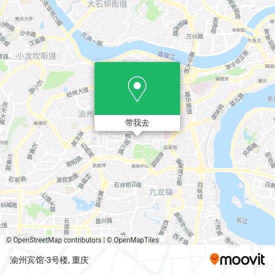 渝州宾馆-3号楼地图