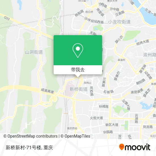 新桥新村-71号楼地图