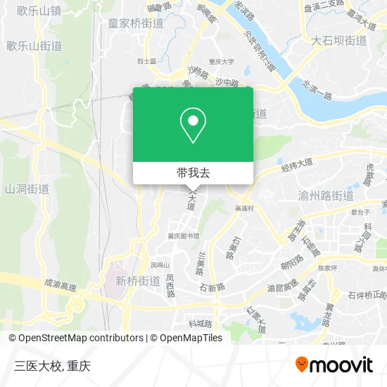 三医大校地图